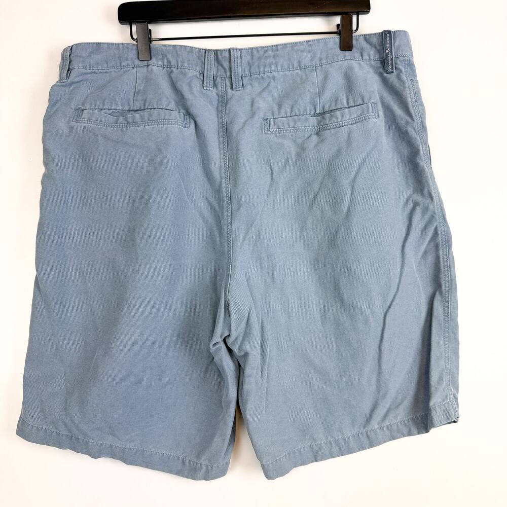 Tommy Bahama Tencel Lyocell Cotton Chino Shorts Blue 10” Mens - Size 40 - Picture 3 of 8